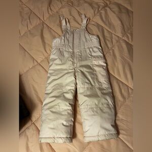 Carters size 3t light pink snowpants